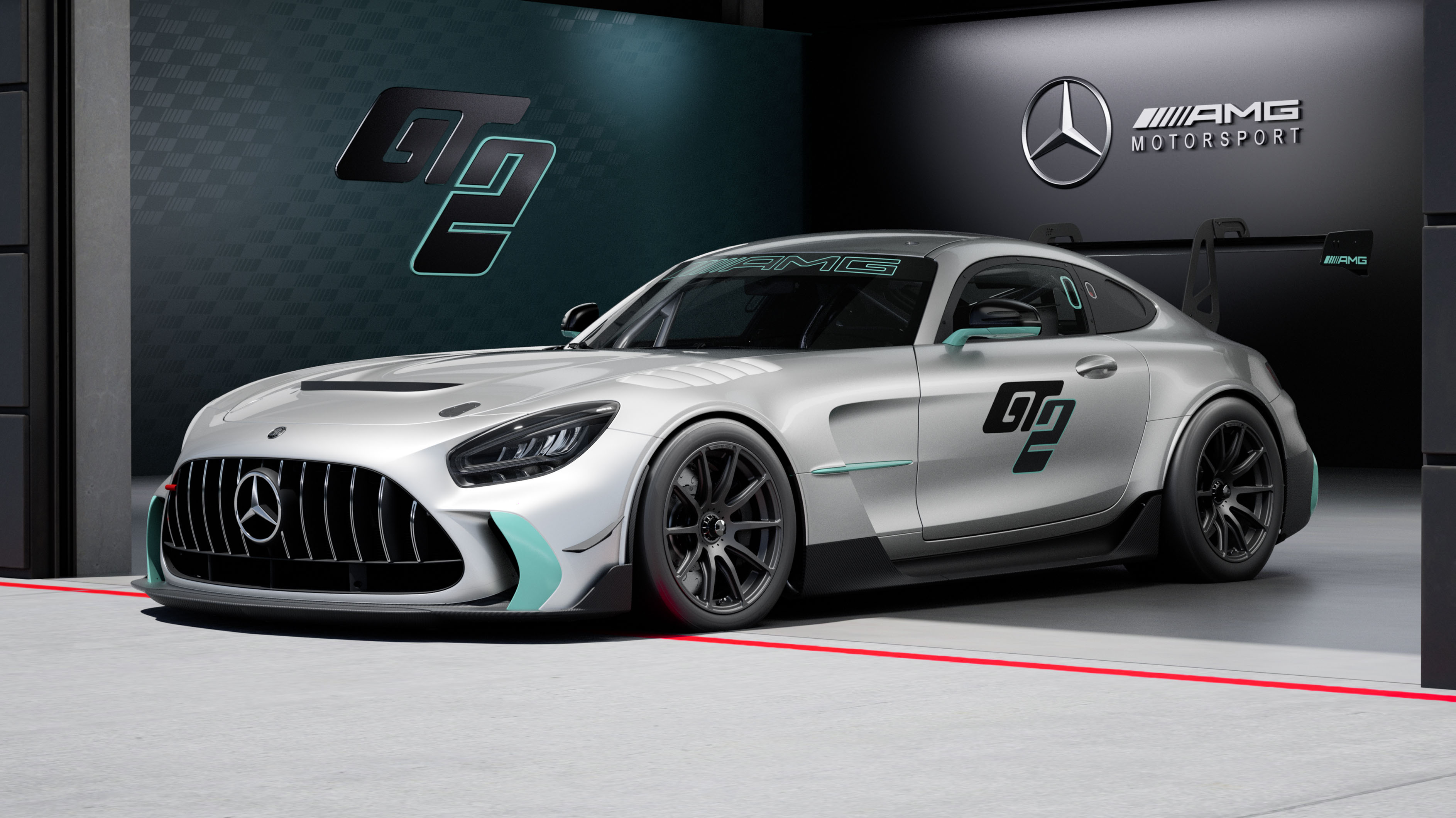 The Mercedes-AMG GT2 is AMG's most powerful ever customer race car