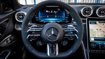 Mercedes-AMG C63 steering wheel