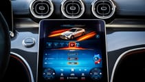 Mercedes-AMG C63 screen