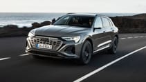 Audi Q8 e-tron front dynamic