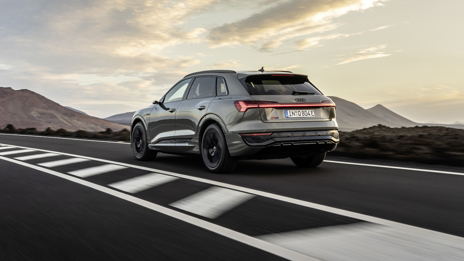 Audi Q8 e-tron rear dynamic