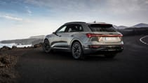 Audi Q8 e-tron static rear view