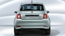 Fiat 500 rear end static view