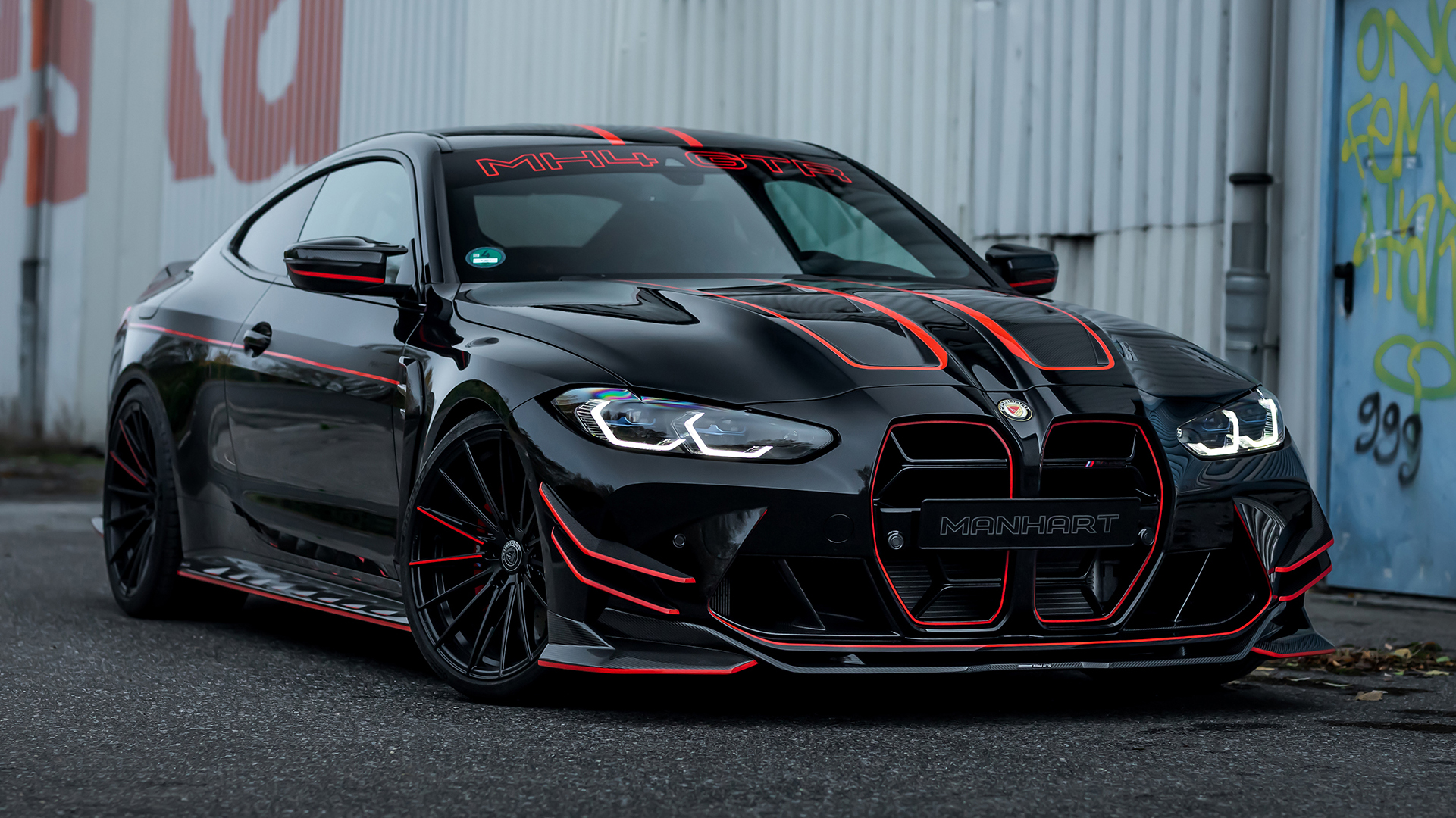 The Manhart MH4 GTR II is a 692bhp modified BMW M4 CSL