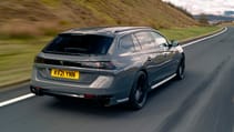 Peugeot 508 estate PSE rear end
