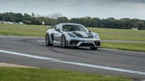 Porsche 718 Cayman GT4 RS dynamic front
