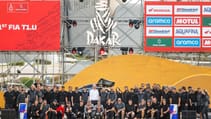 Audi Dakar Rally 2023 Finish