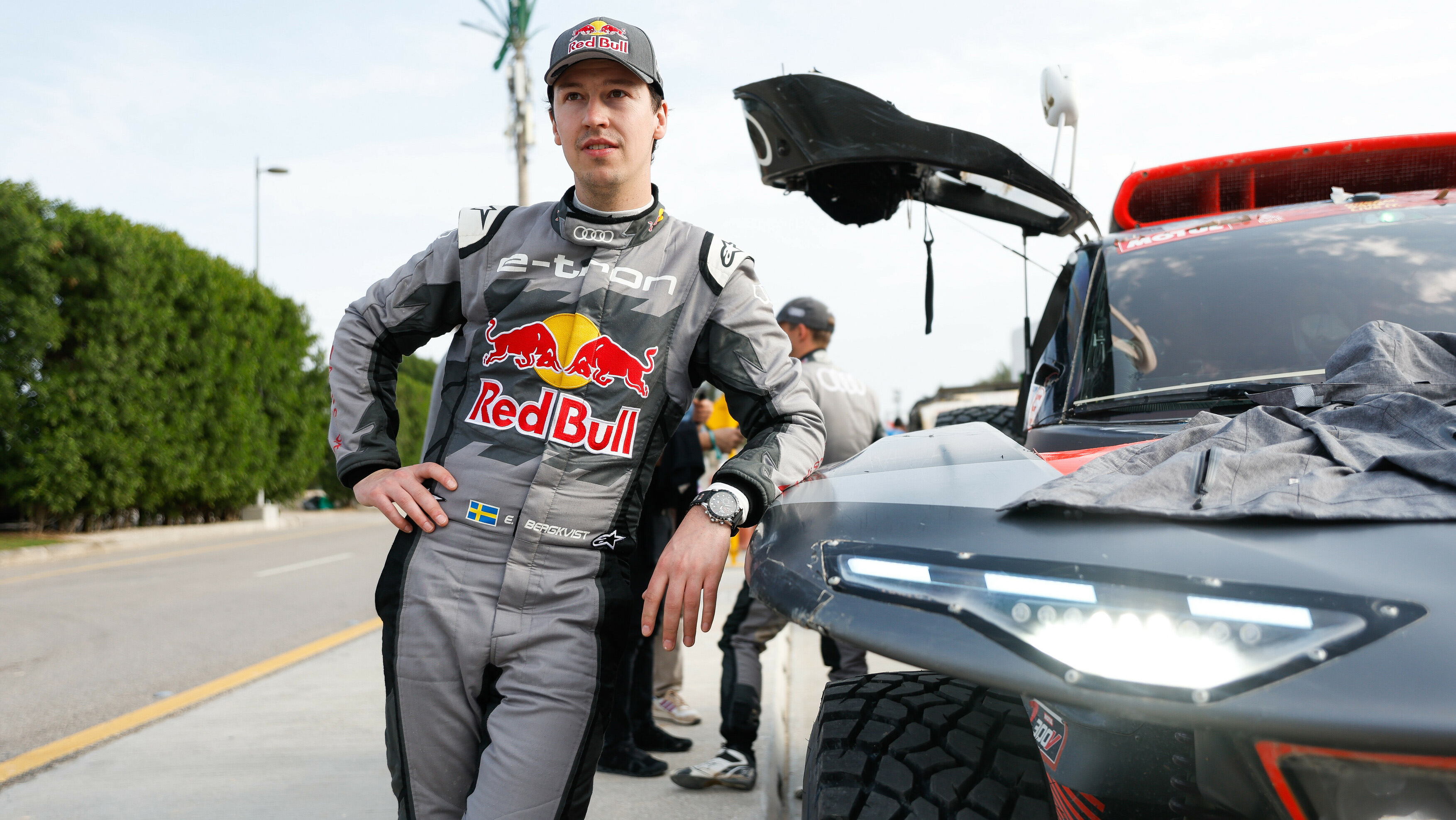 Audi Dakar Rally 2023 Finish