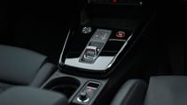 Audi RS3 hatch interior gearstick detail