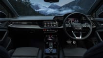 Audi RS3 saloon interior front seats