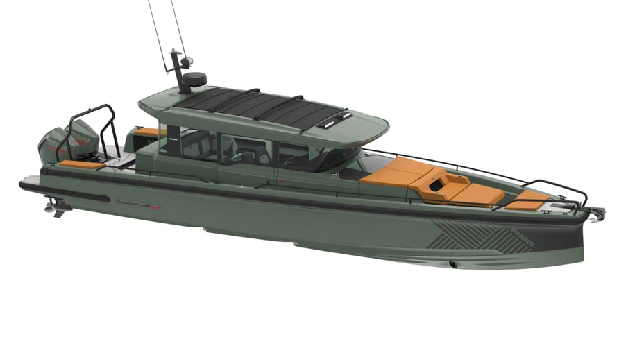 Brabus has revealed its 'Signature Edition Shadow 900' speedboat | Top Gear
