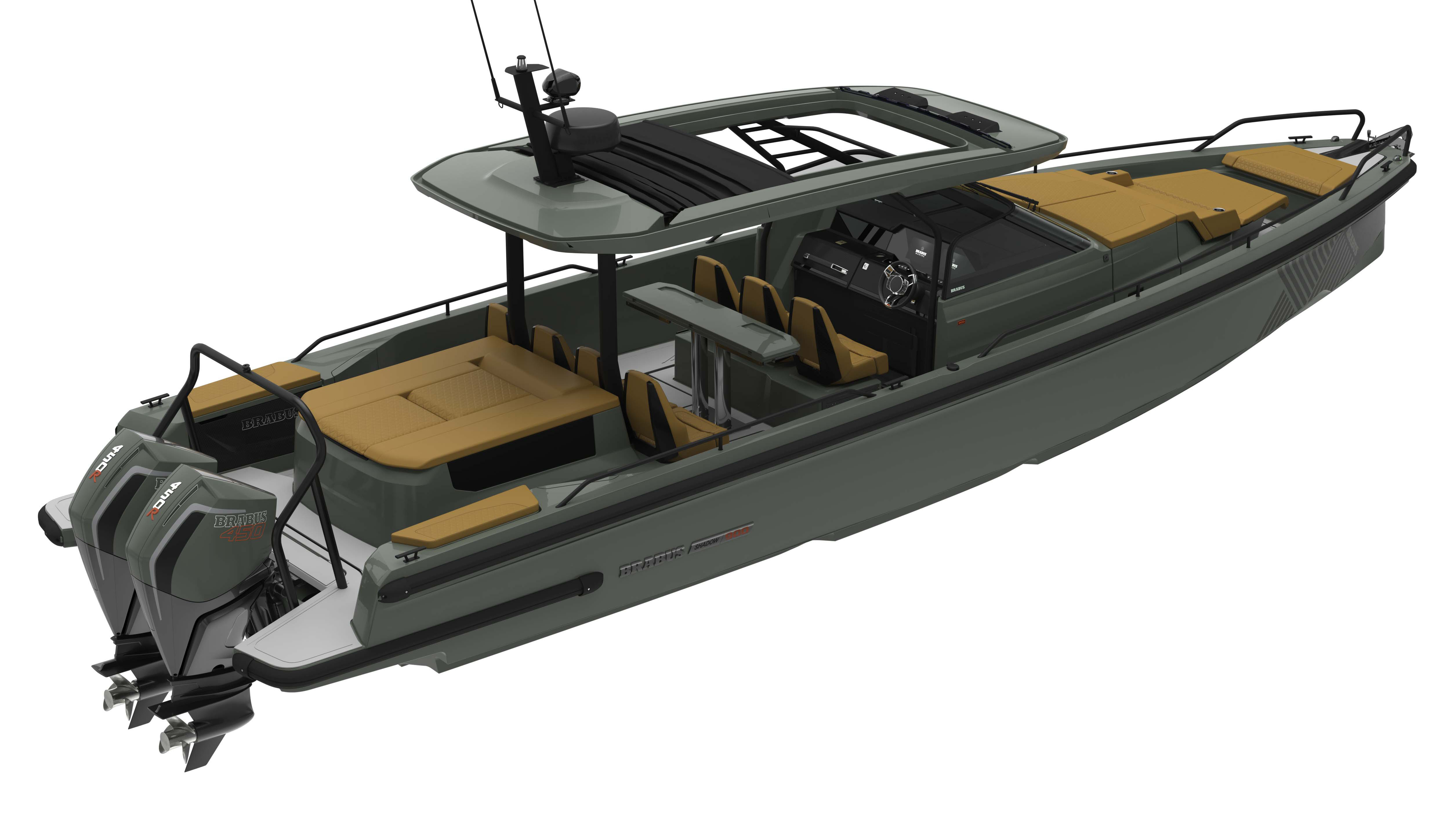 Brabus has revealed its 'Signature Edition Shadow 900' speedboat | Top Gear