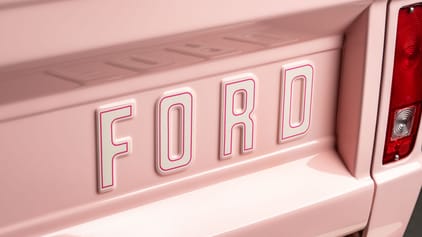 This is a 454bhp classic Ford Bronco in a very cool shade of pink | Top ...