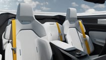 Polestar 6 interior rear seats