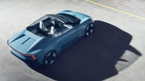 Polestar 6 rear three quarters