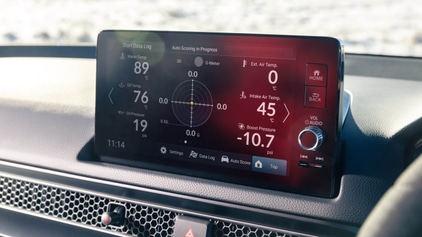 Type R Home Screen Honda Civic Type R Interior Layout & Technology | Top Gear