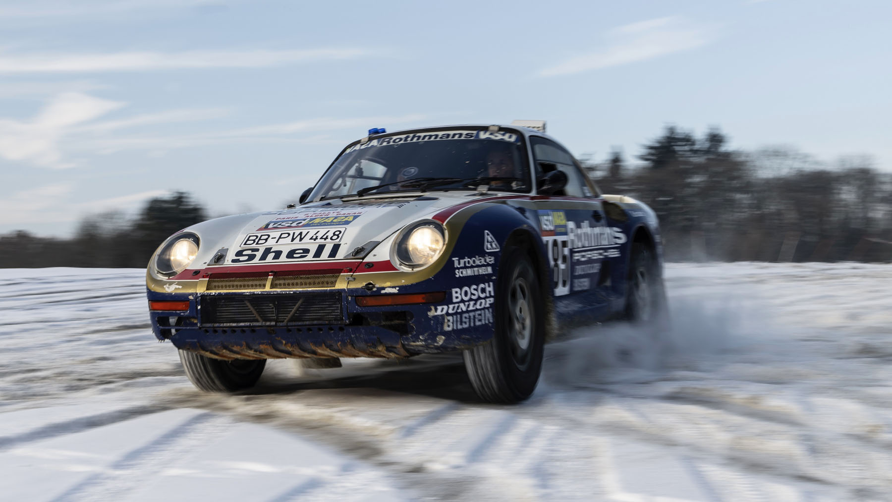 Porsche preserves the history of the 959 Paris-Dakar