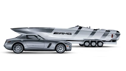 Cigarette Mercedes SLS AMG