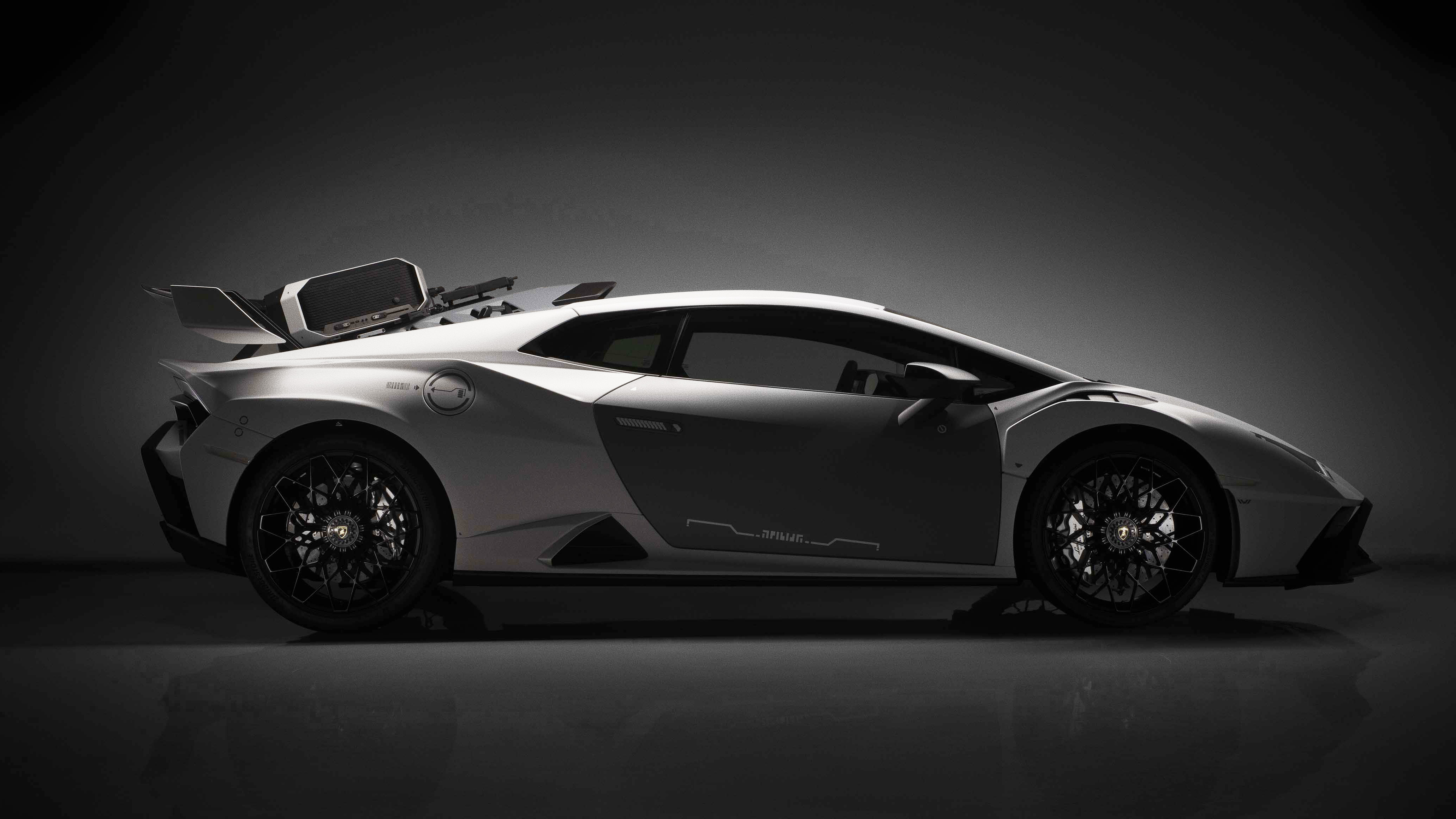 The 'Time Chaser_111100' is a one-off cyberpunk Lamborghini Huracán STO |  Top Gear