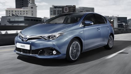 Driving shot of Toyota Auris