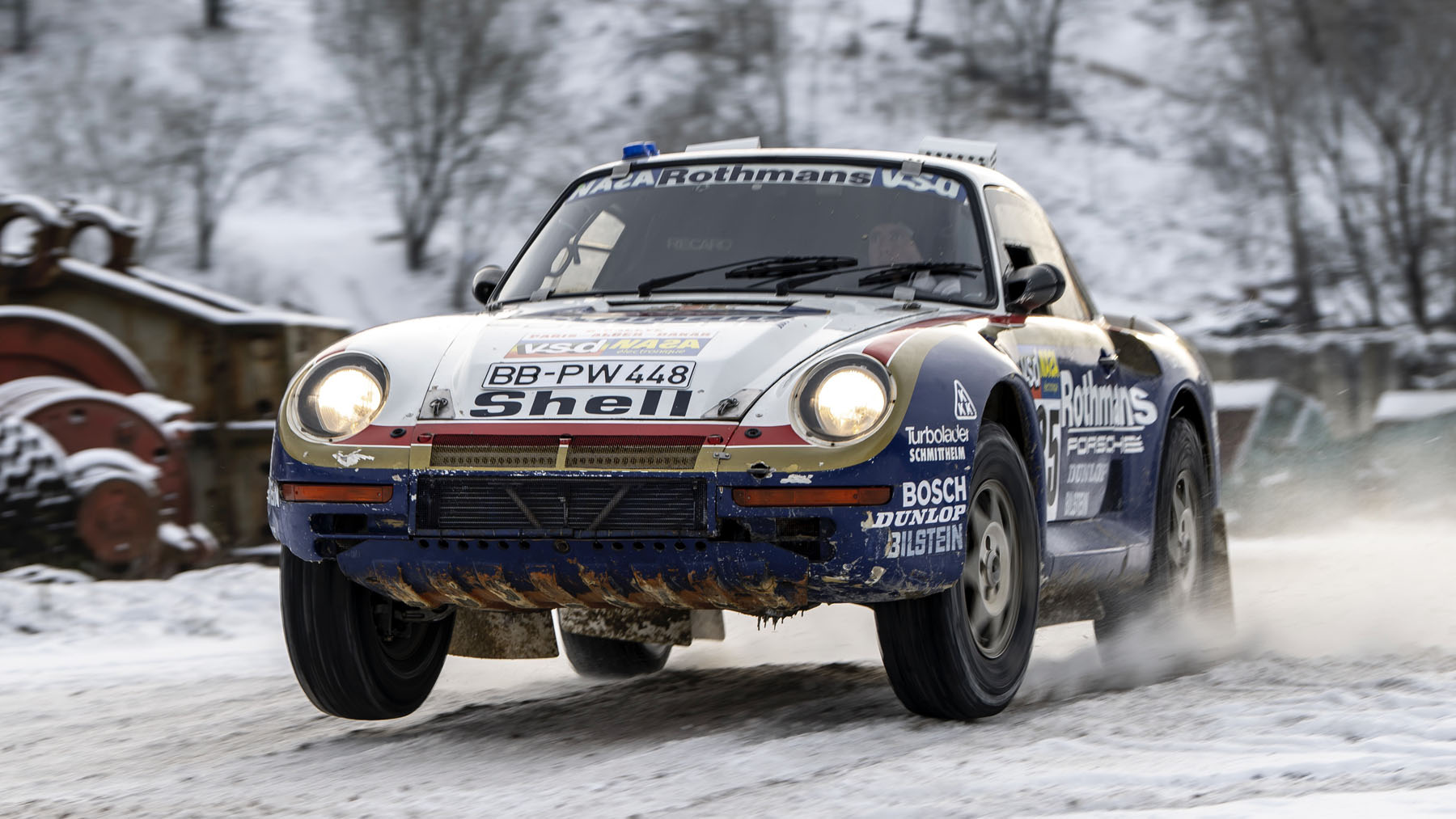 Porsche preserves the history of the 959 Paris-Dakar