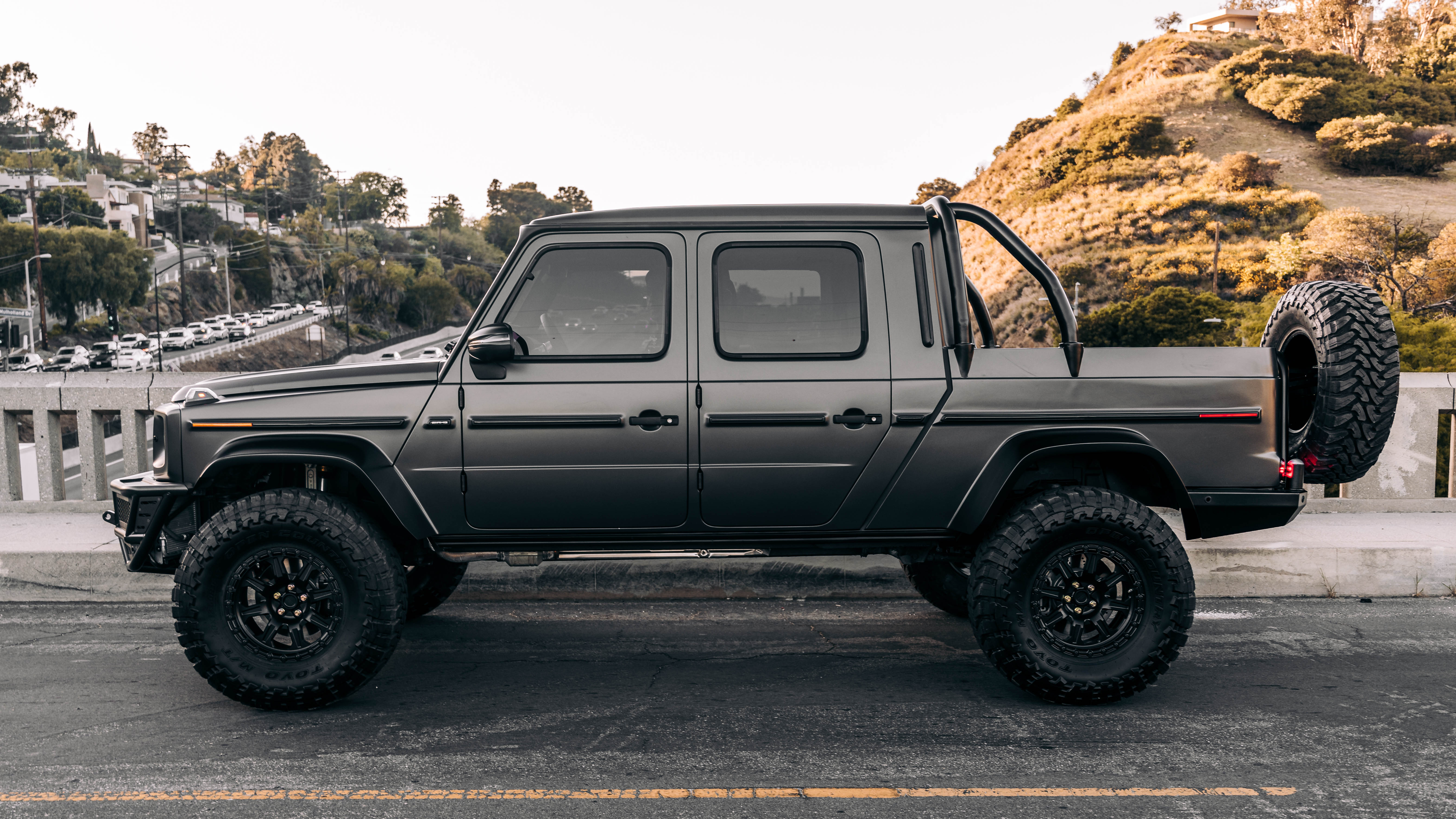 This is a $385,000 custom Mercedes-AMG G63 pickup