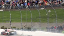 NASCAR Ross Chastain overtake Top Gear wall-ride