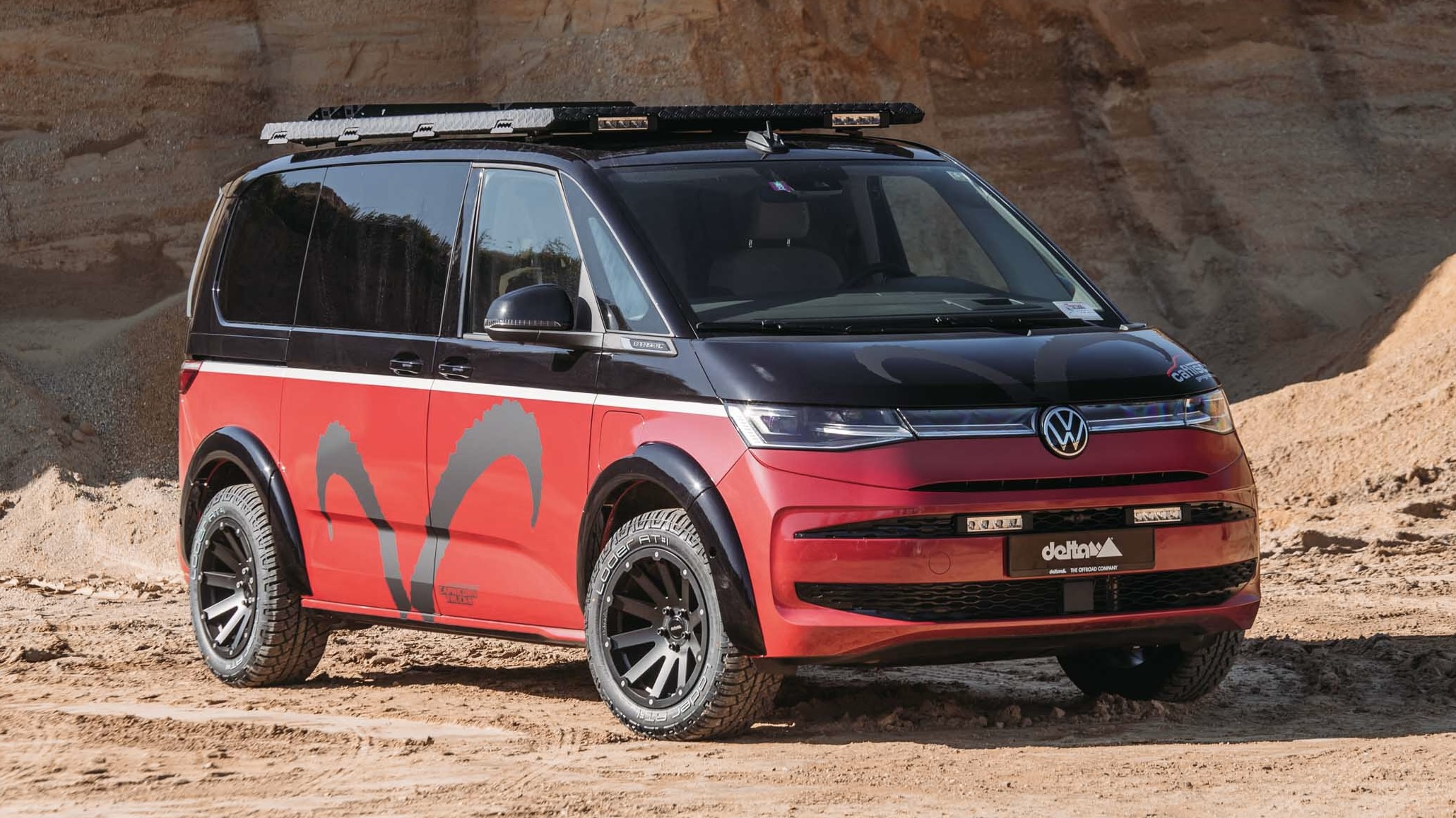 This off-road-ready Volkswagen Multivan proves the uselessness of SUVs