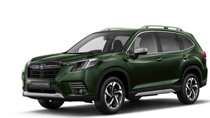 Studio static shot of Subaru Forester