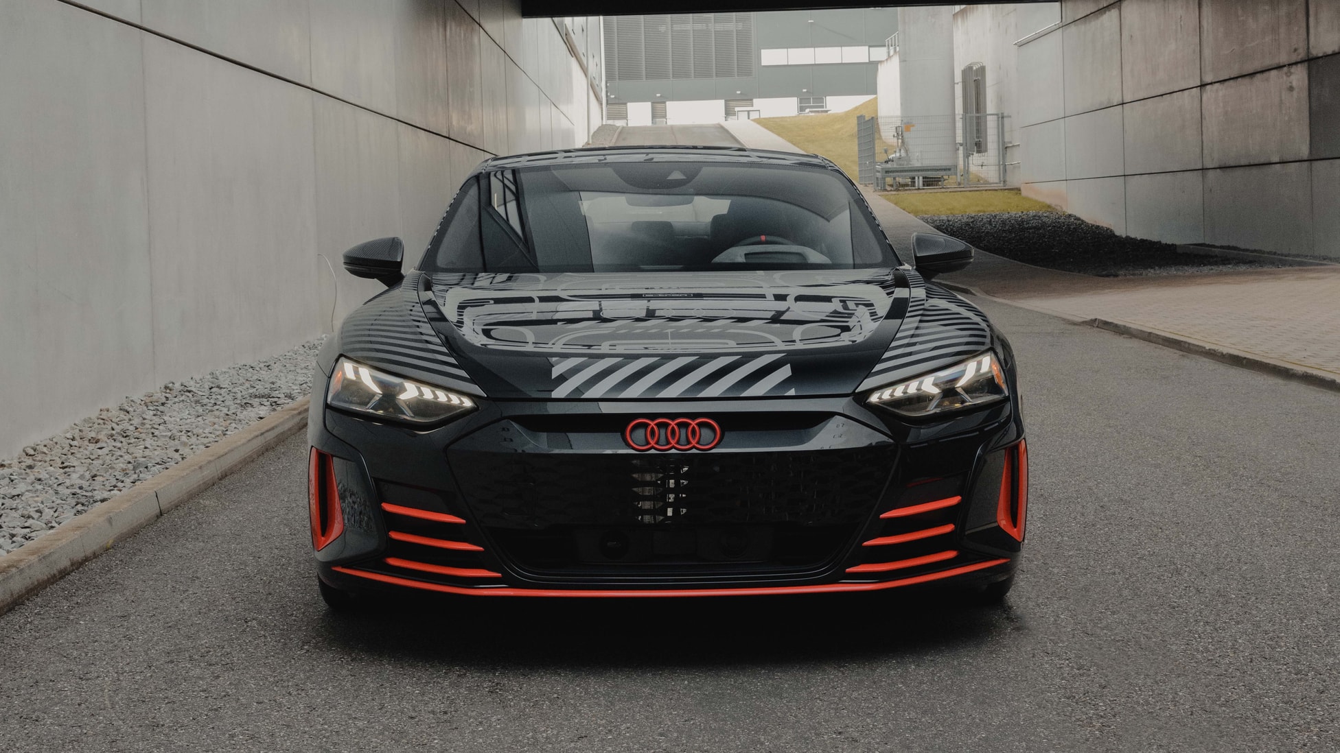 Audi Test Graphics Pretend you’re an Audi test driver with this camo’d RS e-tron GT | Top Gear