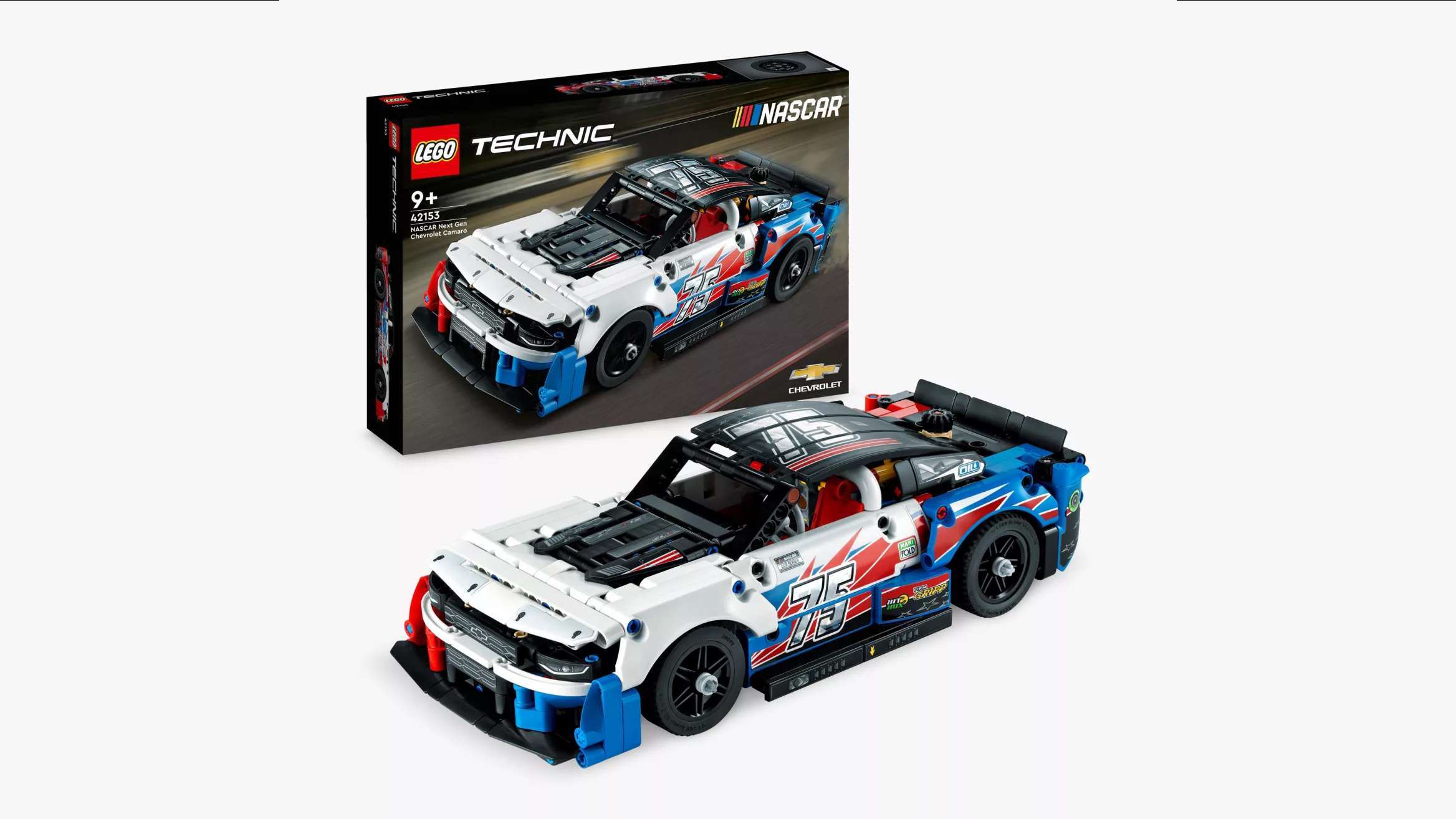 Yee-haw! You can now build your own NASCAR Chevy out of Lego Top Gear