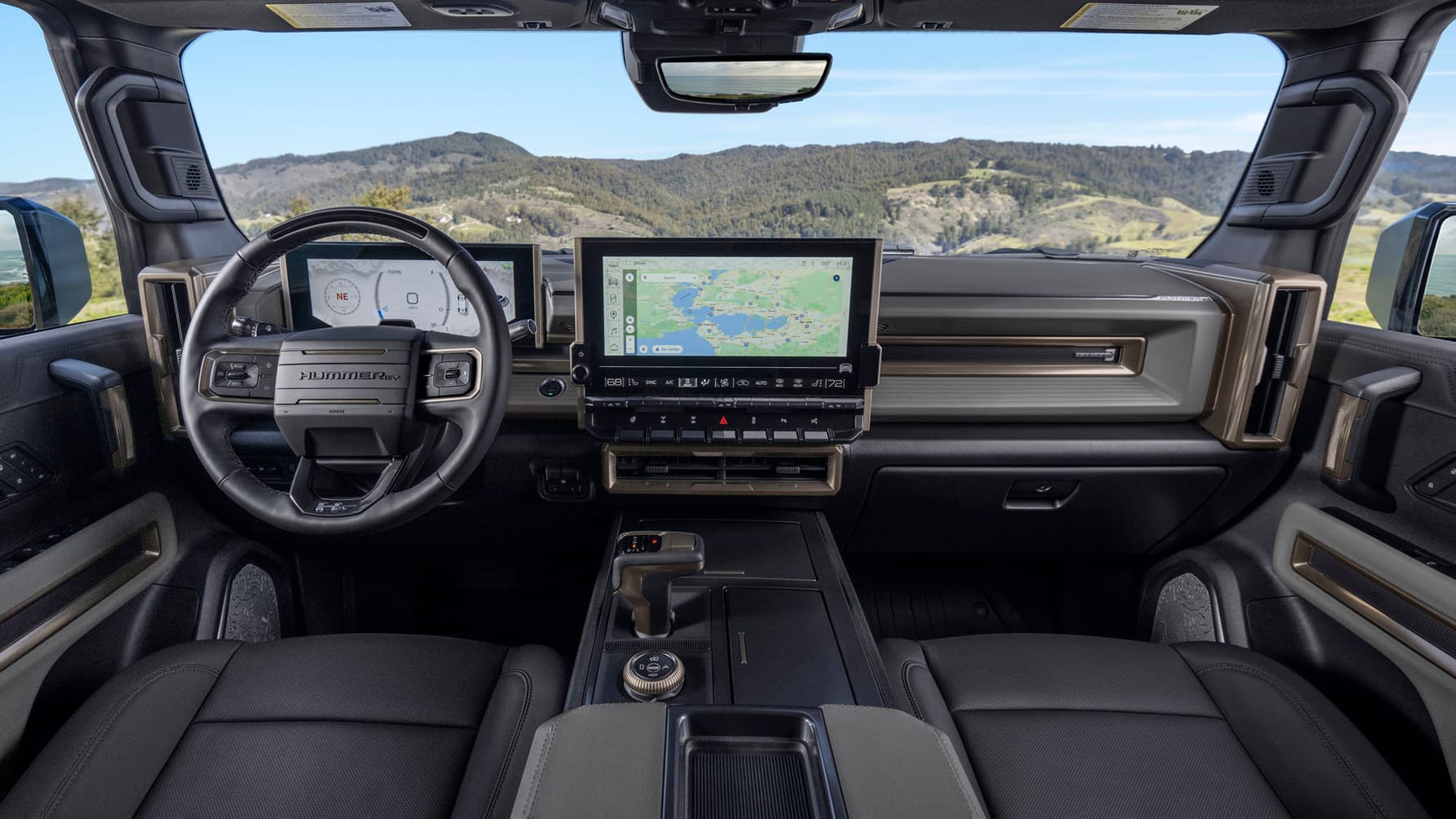 GMC Hummer EV SUV Interior Layout & Technology Top Gear