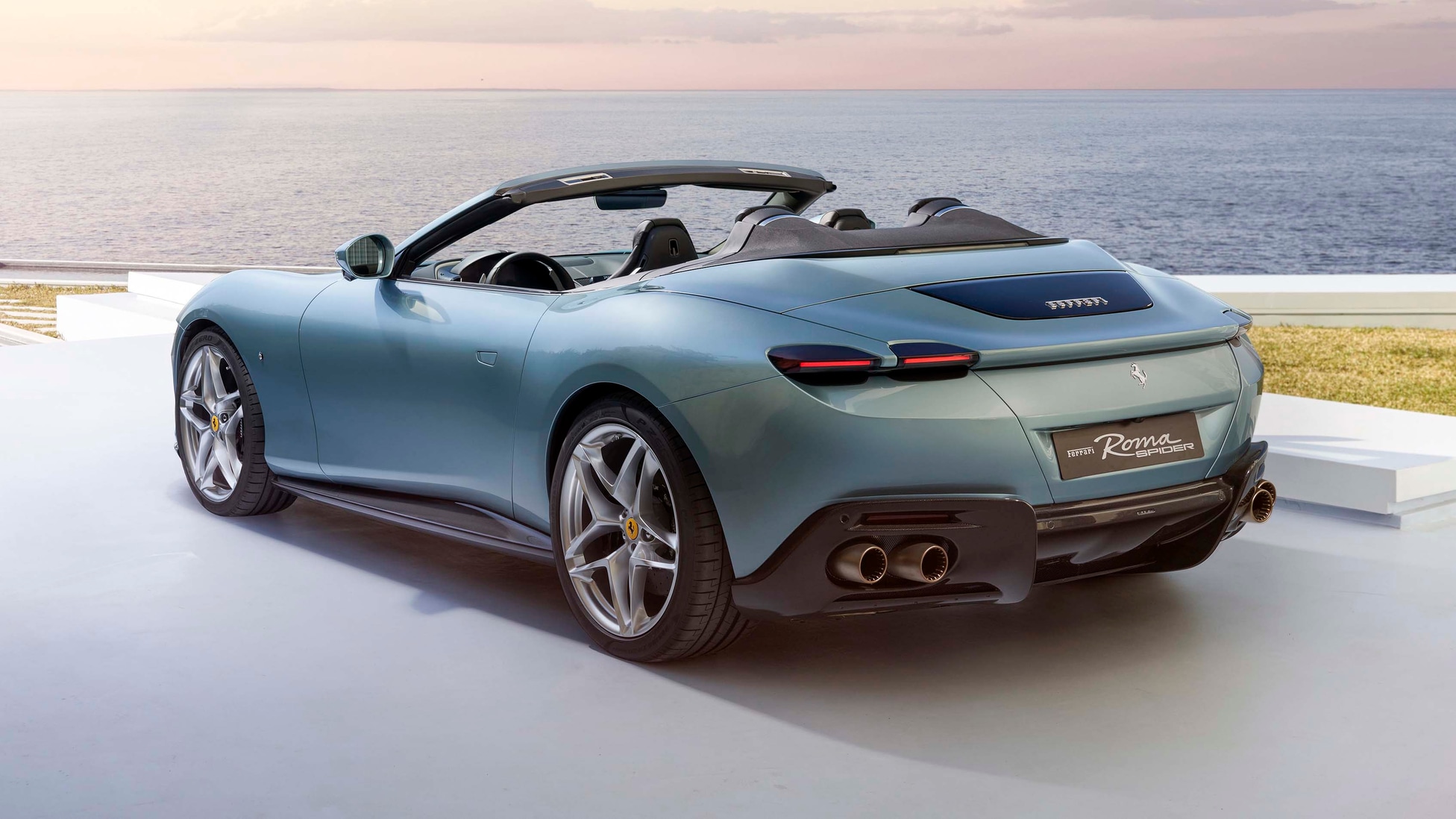 Ferrari Roma Bumpy Ride Button Fetch the toupée glue: it's the new Ferrari Roma Spider | Top Gear