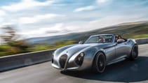 Driving shot of the Wiesmann all-electric sports car, Project Thunderbolt