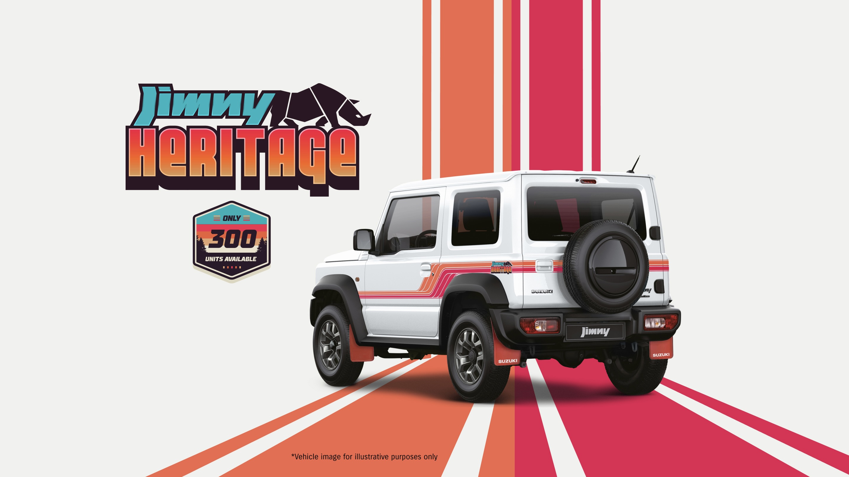 Check out Suzuki Jimny Special Heritage Edition. Only 300 up for