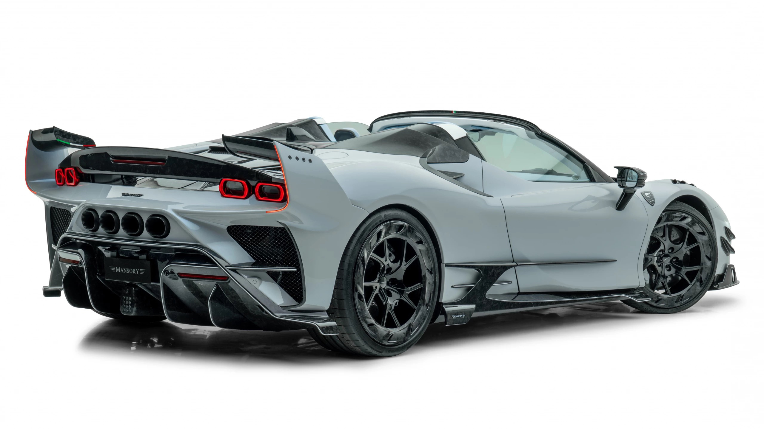 Mansory F9XX Tempesta Celeste Ferrari SF90 Spider Top Gear
