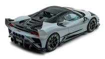 Mansory F9XX Tempesta Celeste Ferrari SF90 Spider Top Gear