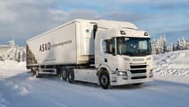 Scania BEV HGV front