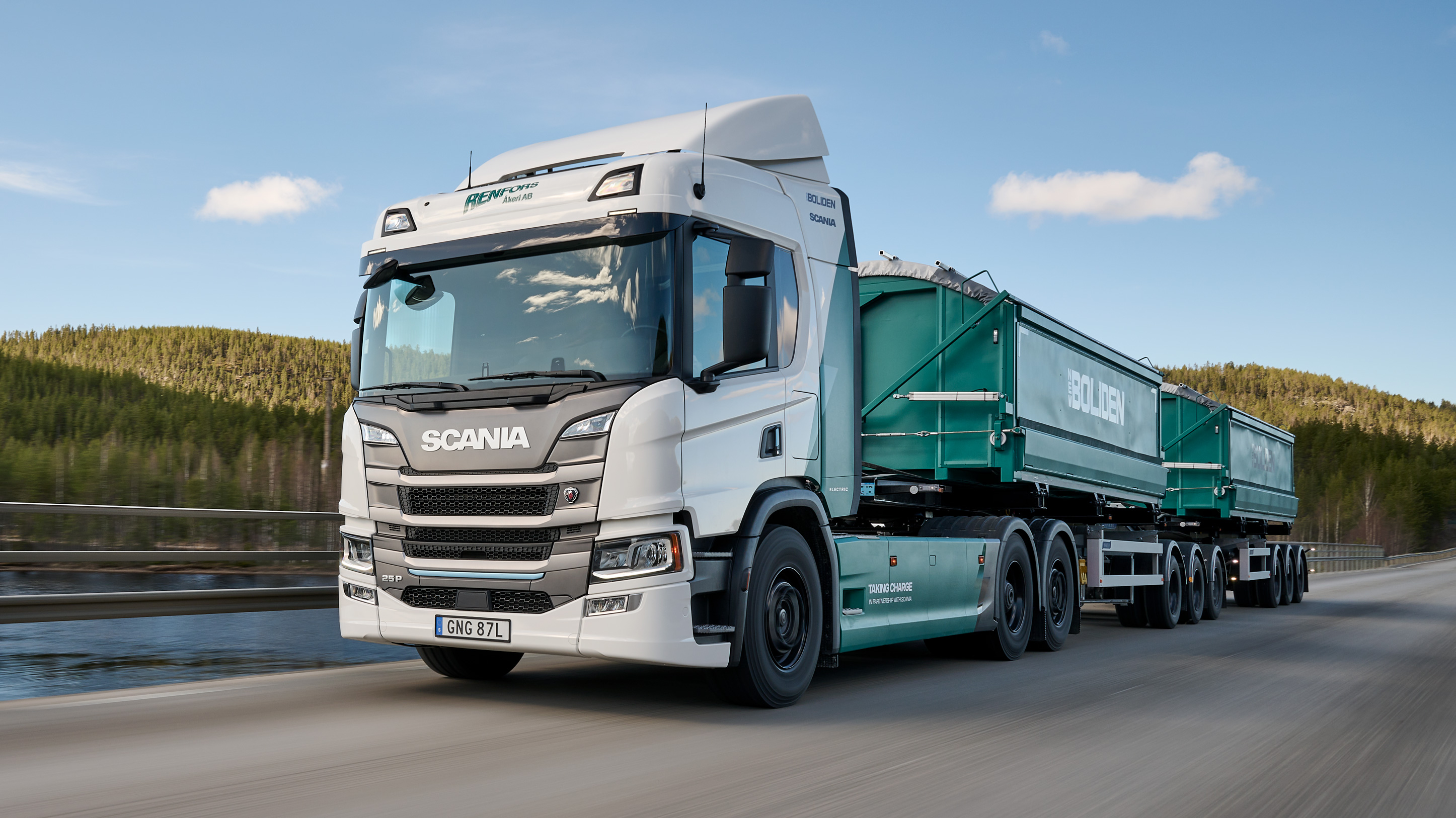 Scania BEV HGV dynamic