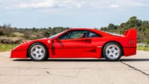 1990 Ferrari F40 once owned by F1 champion Alain Prost