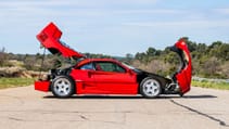 1990 Ferrari F40 once owned by F1 champion Alain Prost