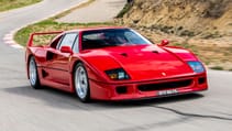 1990 Ferrari F40 once owned by F1 champion Alain Prost