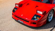 1990 Ferrari F40 once owned by F1 champion Alain Prost