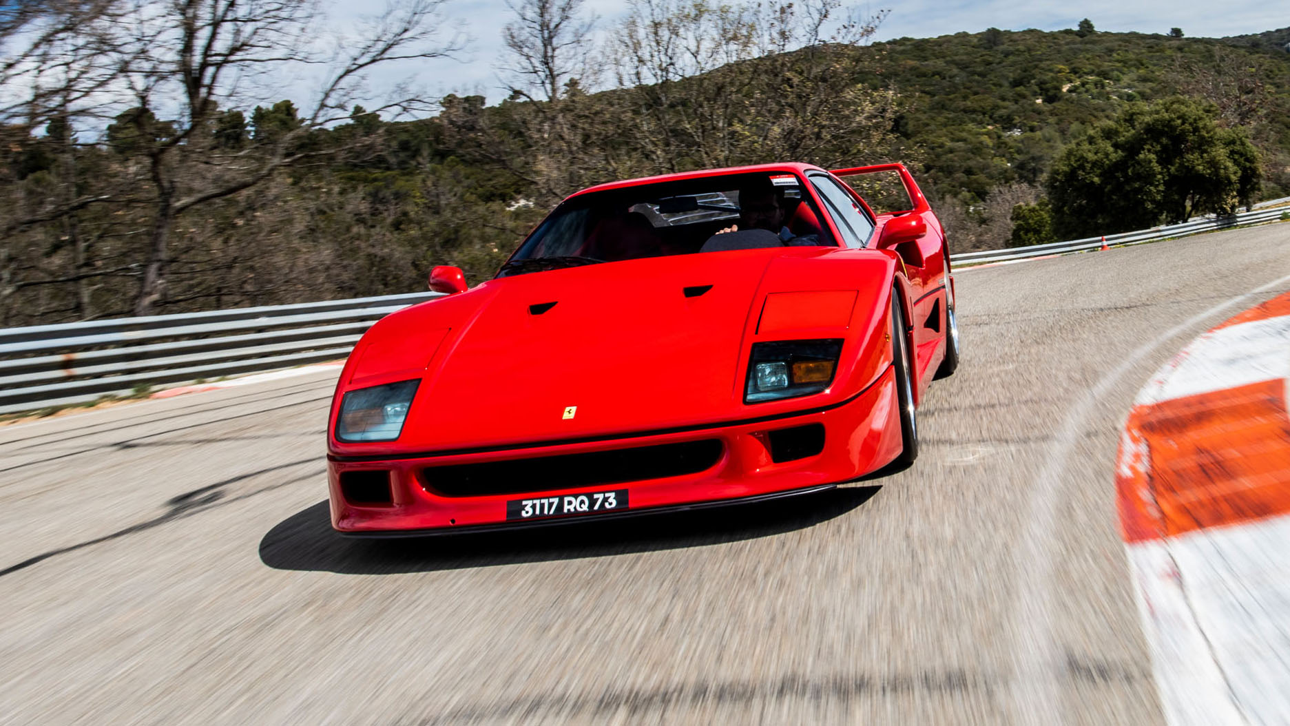 1990 Ferrari F40 once owned by F1 champion Alain Prost