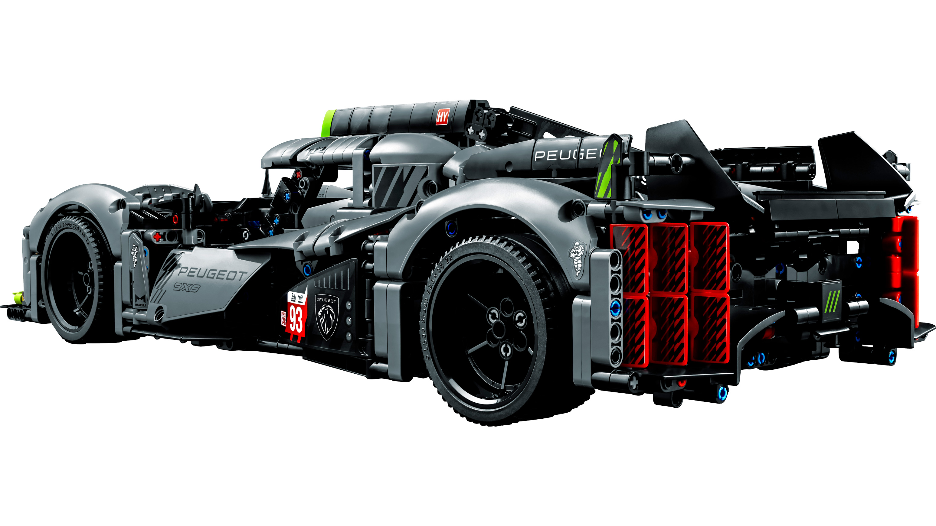 Here's how they made the Lego Peugeot Le Mans car