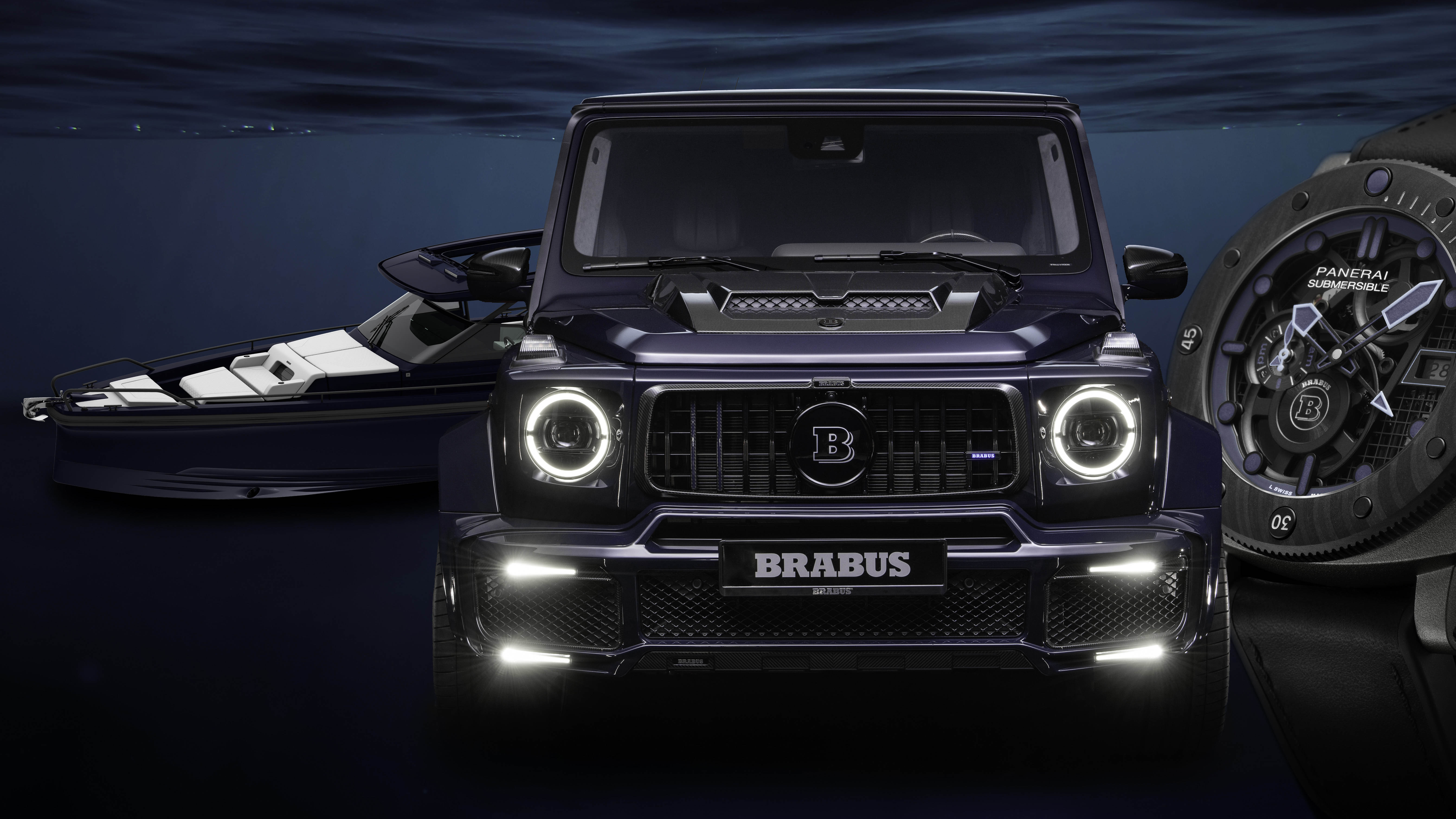 Brabus will sell you an 888bhp G-Wagen and throw in a matching boat and  watch