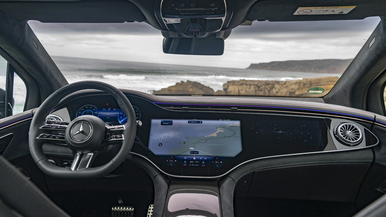 MercedesBenz EQE SUV Interior Layout & Technology Top Gear
