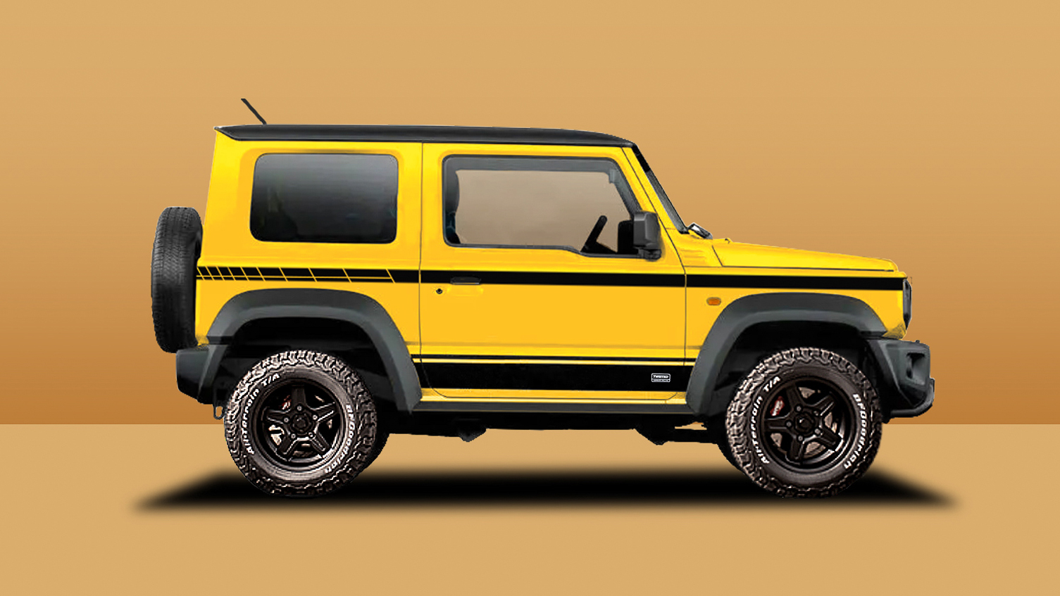 The Suzuki Jimny Heritage edition proves that stripes make