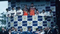 Mazda 787B Le Mans podium