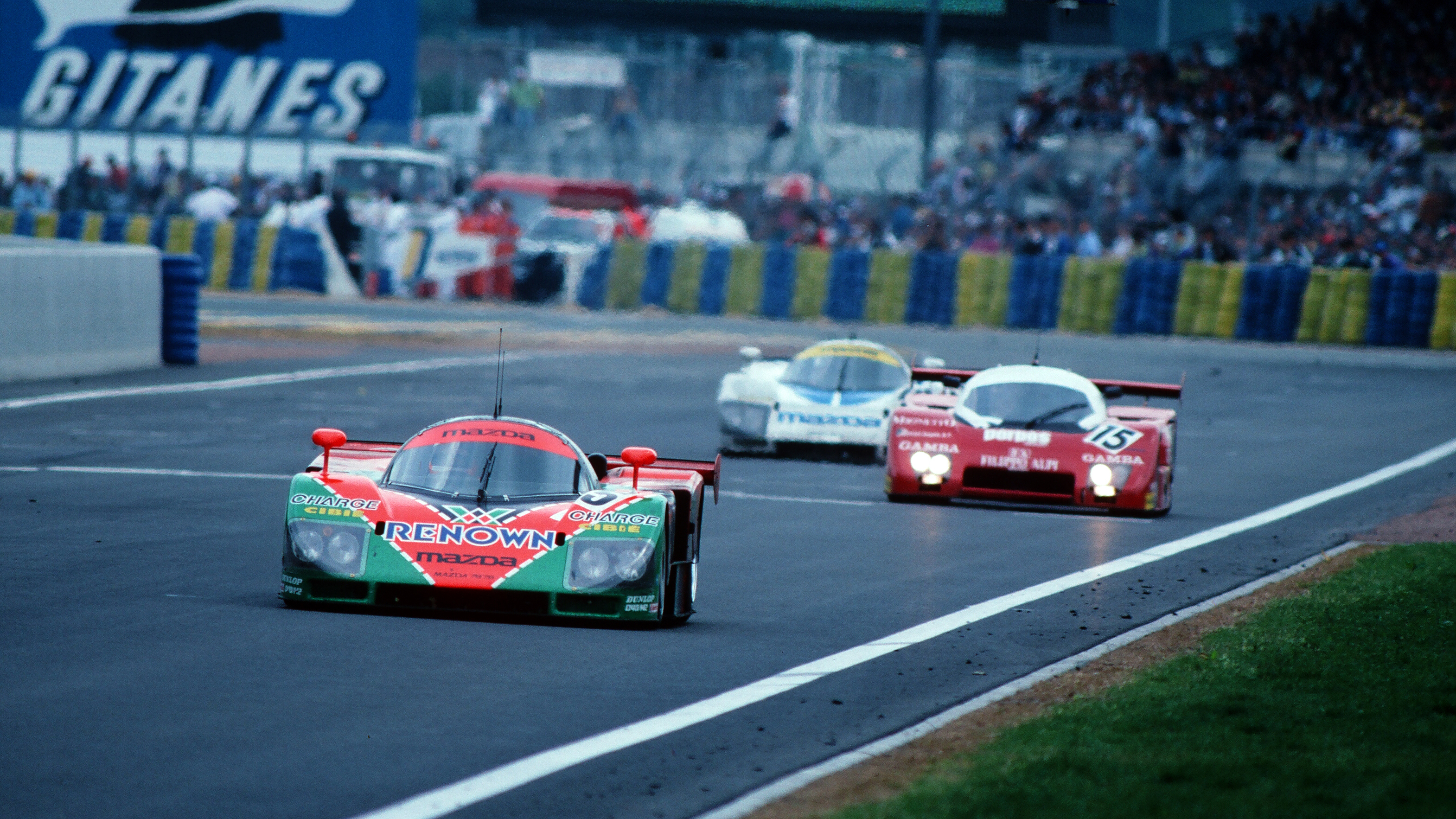 Mazda 787B Le Mans circuit